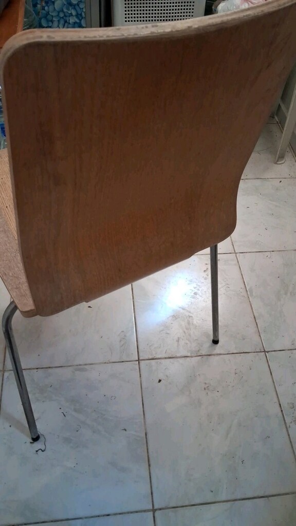 Ikea Vintage İkonik Çelik ayaklı Ahşap Sandalye - 2