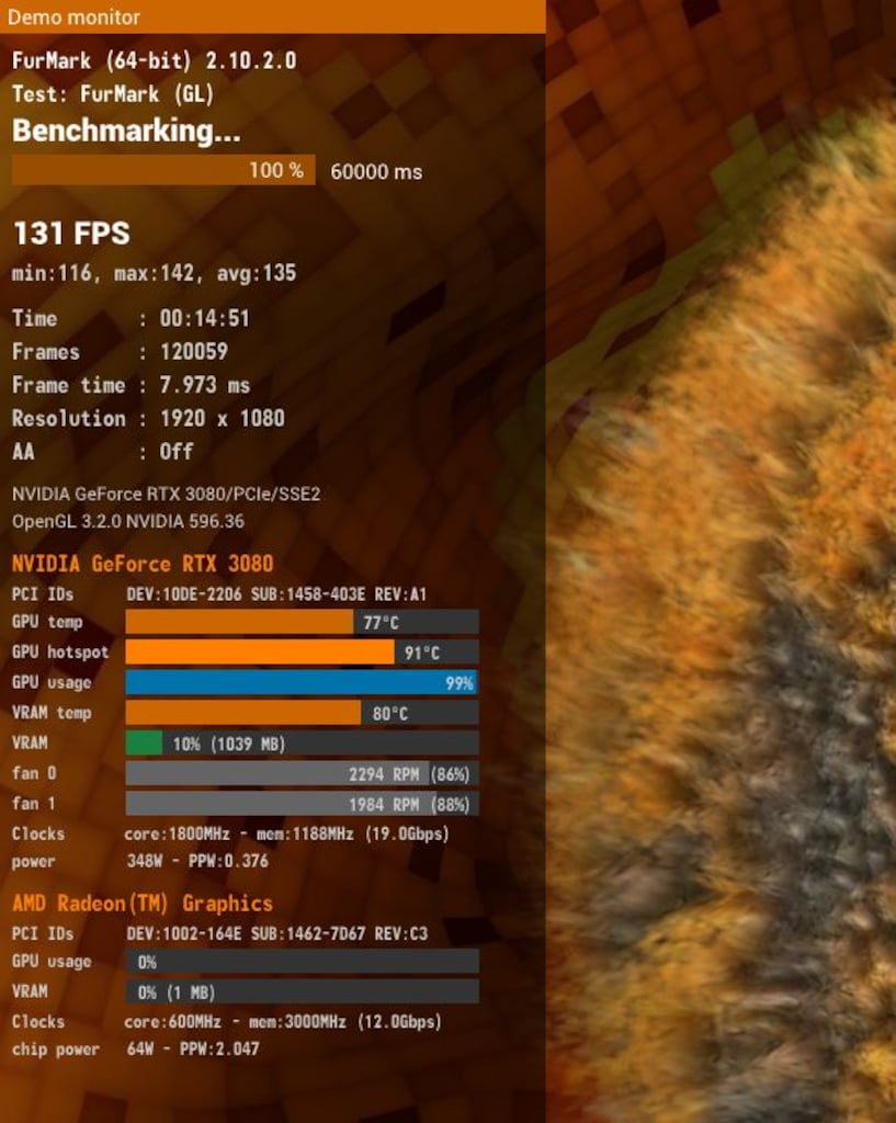 GIGABYTE RTX 3080 AORUS MASTER 10GB GDDR6X 320Bit Ekran Kartı - 8