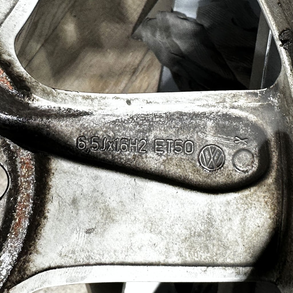 ORİJİNAL 16 inç 5x112 Volkswagen Jetta Jant Takımı 2. El - 5