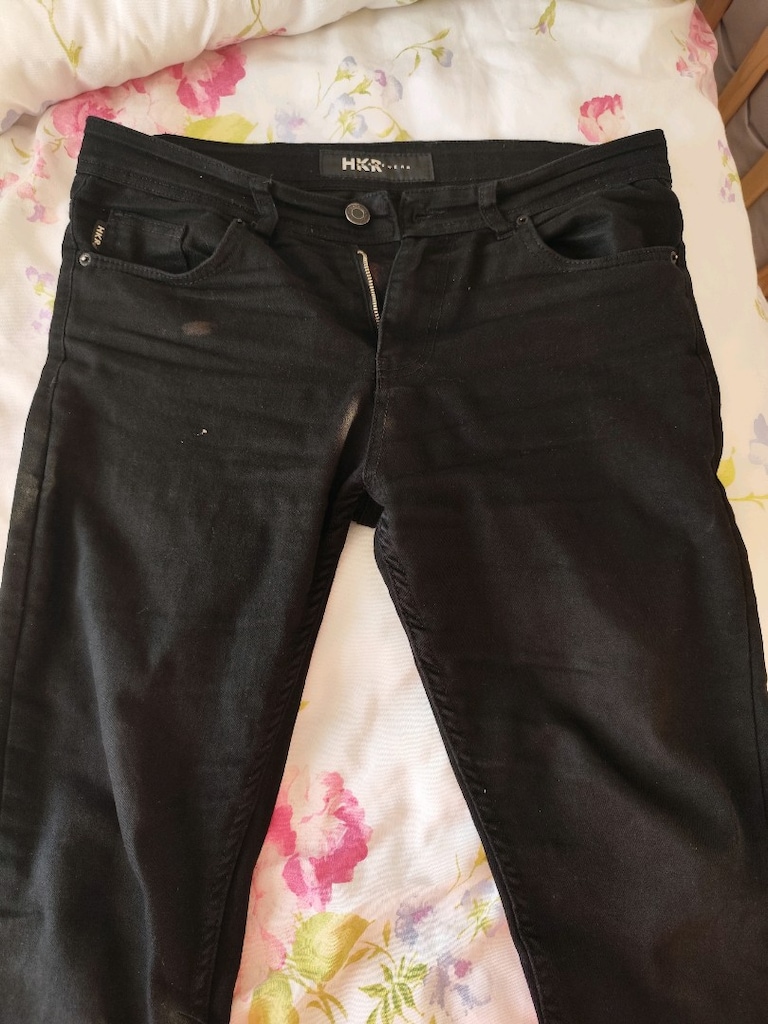 Siyah kot pantalon - 4