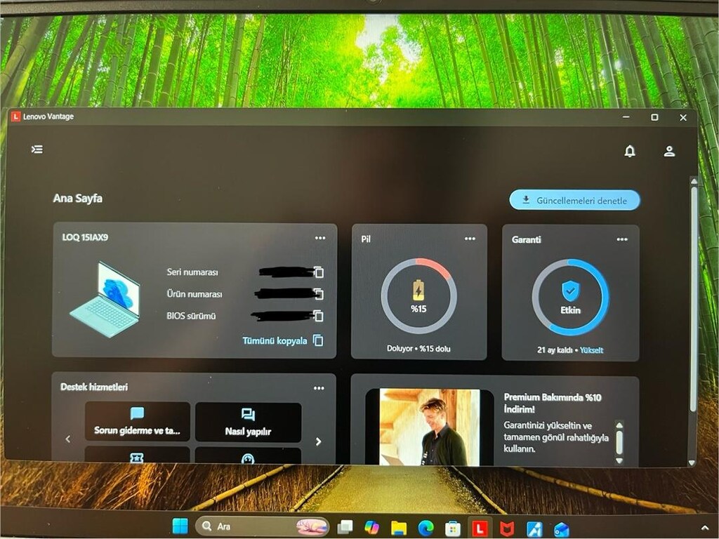 Lenovo LOQ RTX 4050 | i5-12600HX | 21 Ay Garantili | Sıfır Ayarında - 6