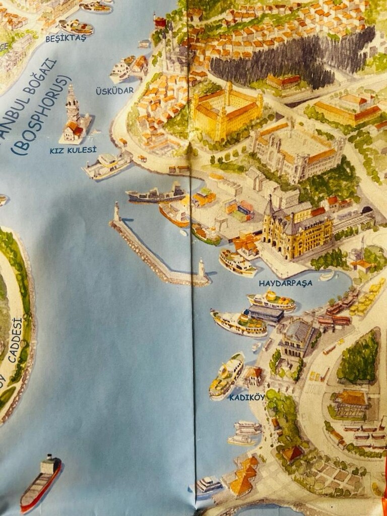 istanbul City Map. - 5