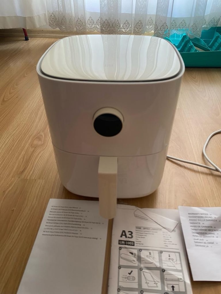 XIAOMI MI SMART AİR FRYER ( 3.5 litre - Beyaz Fritöz ) - 3