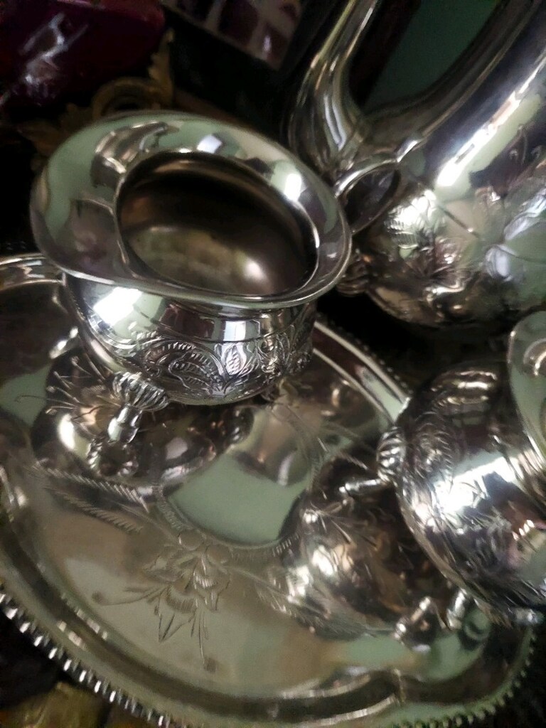 GÜMÜŞ TAKIM İNGİLİZ 60 LARDAN 800 AYAR KAPLAMA SILVER PLATED DAMGALI - 6