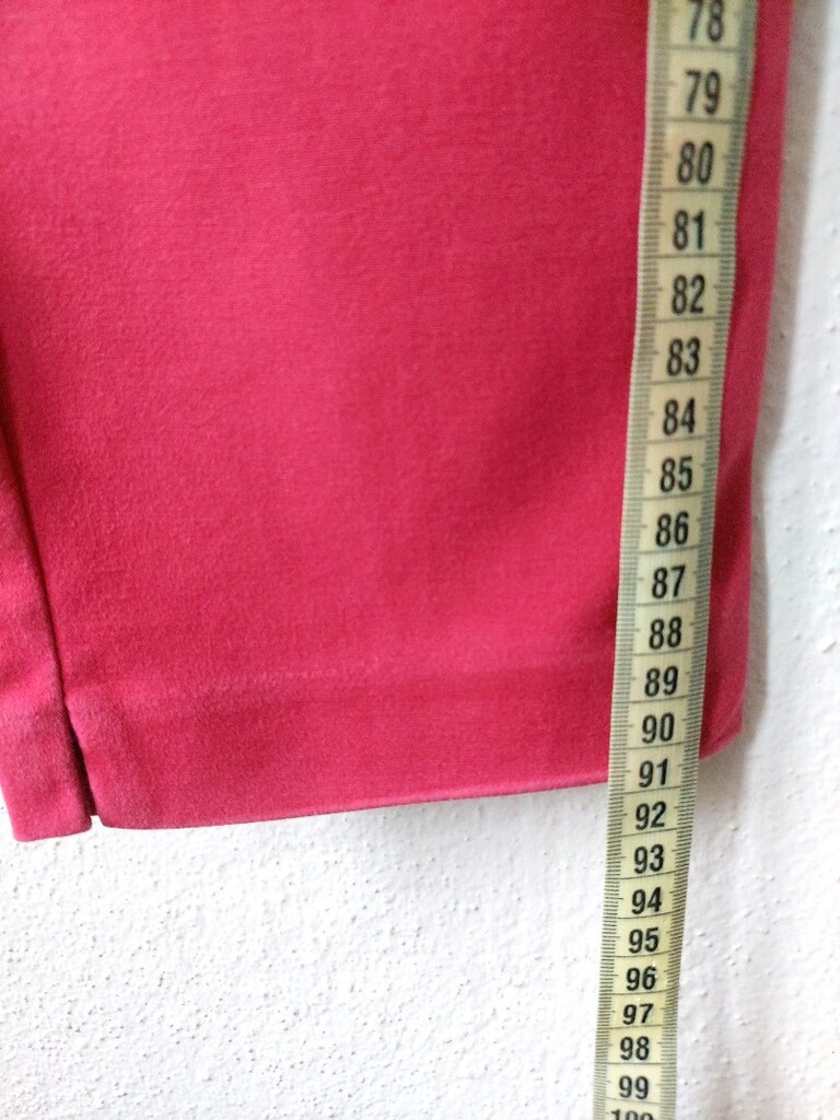 Defacto Chıc fuşya renk ofis-iş pantolon - 8