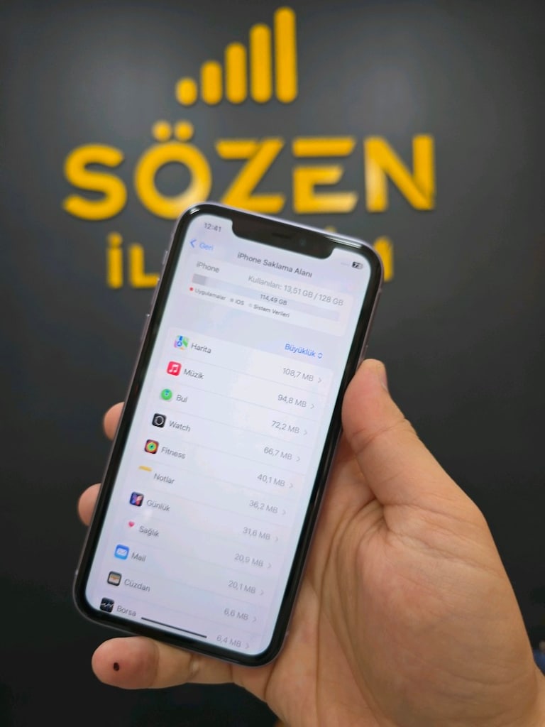 SÖZEN İLETİŞİM İPHONE 11 128GB PİL 97 KUTULU - 5