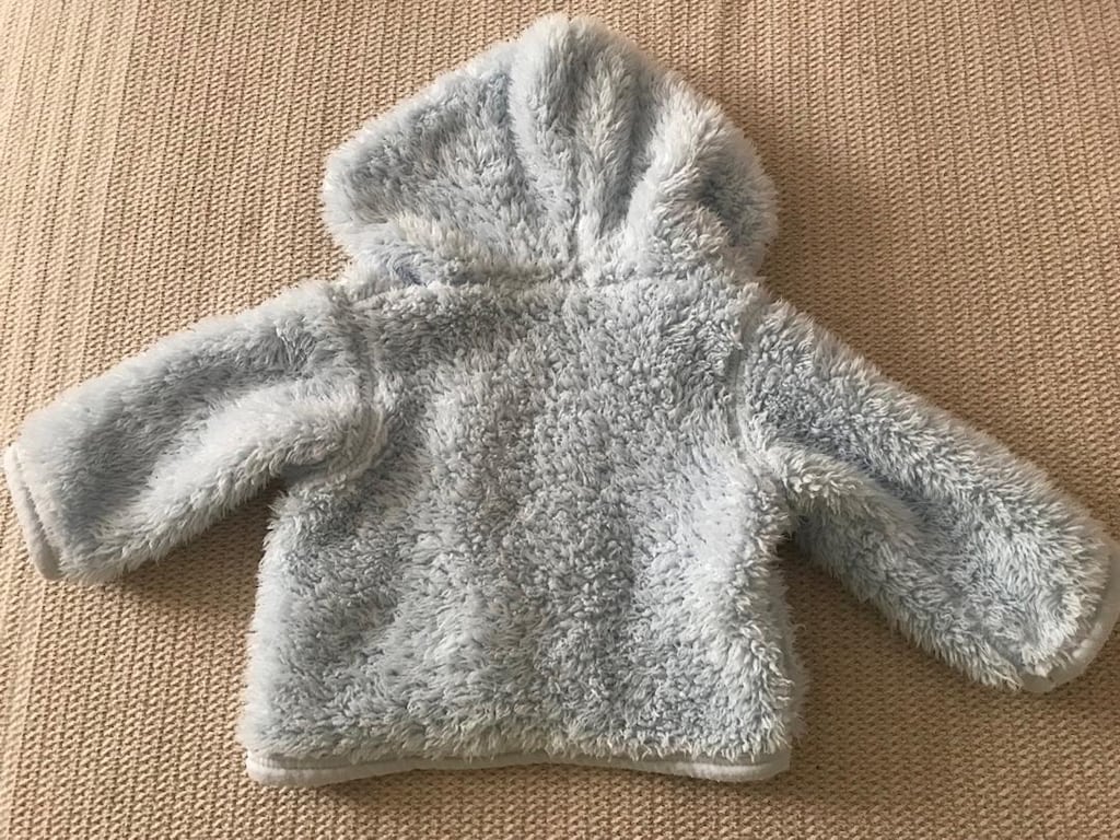 bebek peluş mont wellsoft hırka kapüşonlu - 6