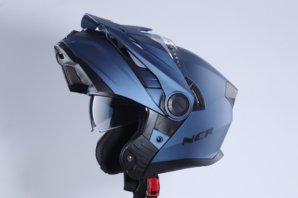 ↪NCR X-Cross Şapkalı ÇENE AÇILIR VİZÖRLÜ KASK 165 MODEL ECE BELGELİ - 3