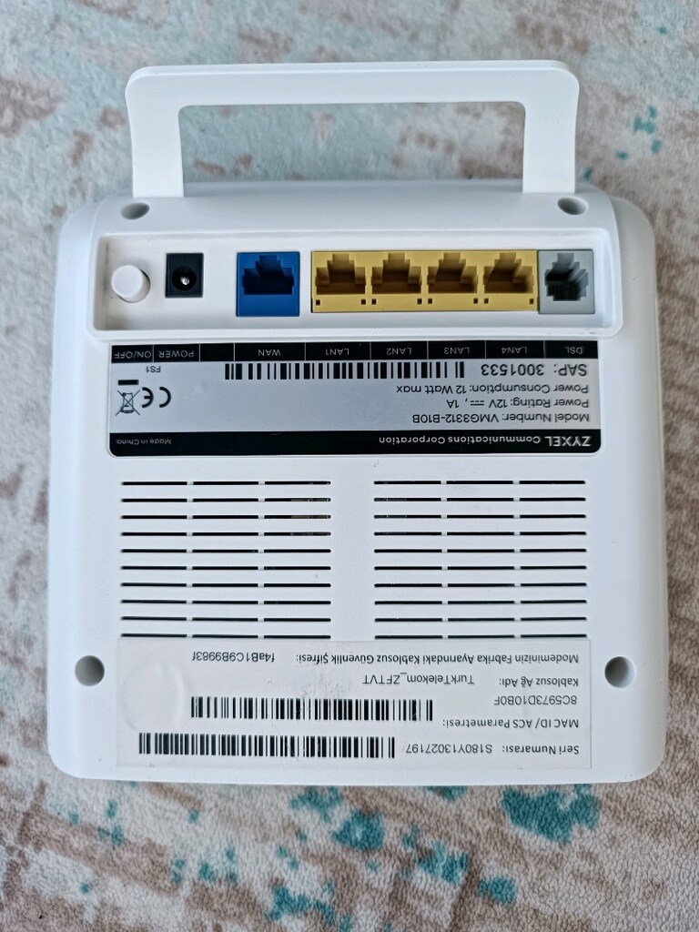 ZUXEL VMG3312-B10B VDSL MODEM - 2