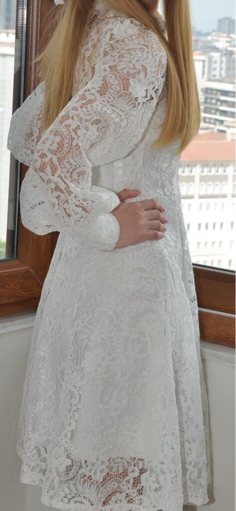 beyaz elbise - 3