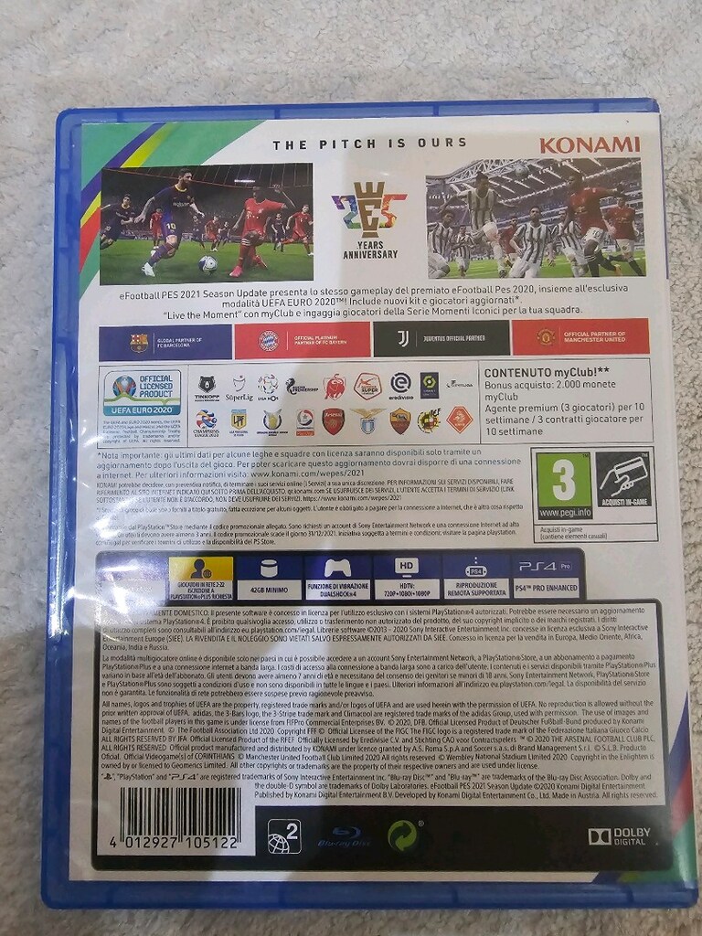 Sony PlayStation 4&5 Ps4 Ps5 Pes 2021 - 3