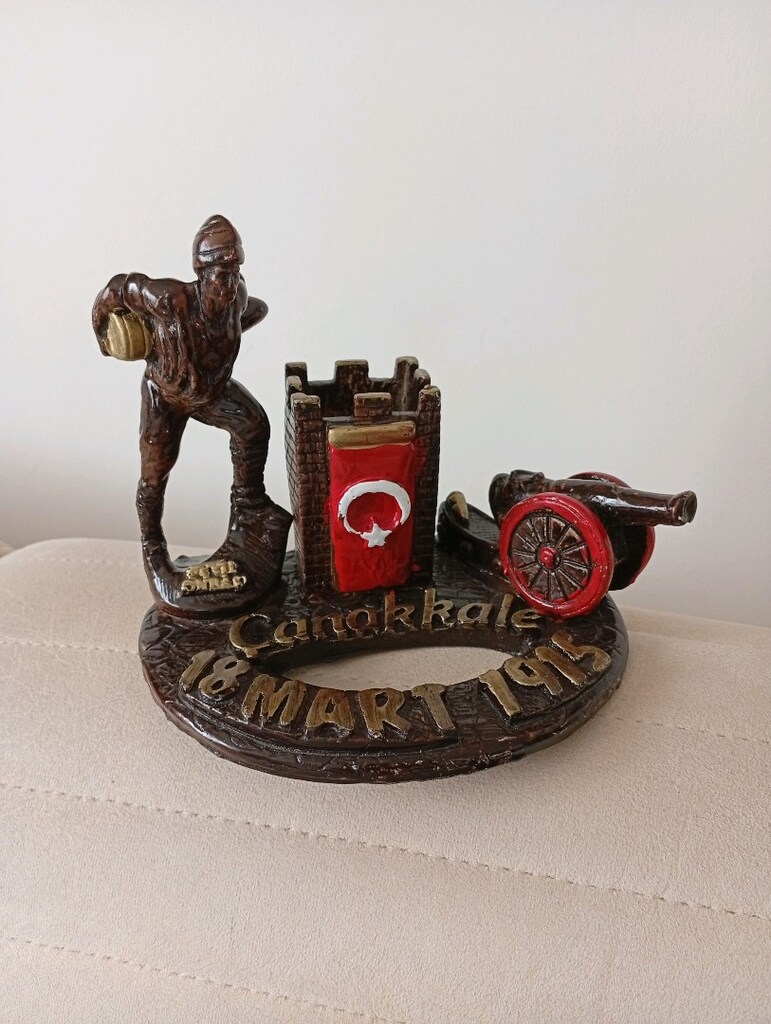 Çanakkale Seyit onbaşı, kalemlik ve dekor, dizayn. - 14