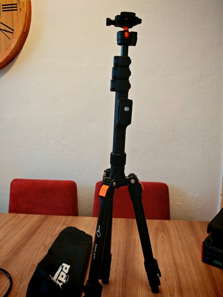 HOHEM ISTEADY M7 GIMBAL + GODOX COMBO YAKA MIKROFON + PDX 577 TRİPOD - 4