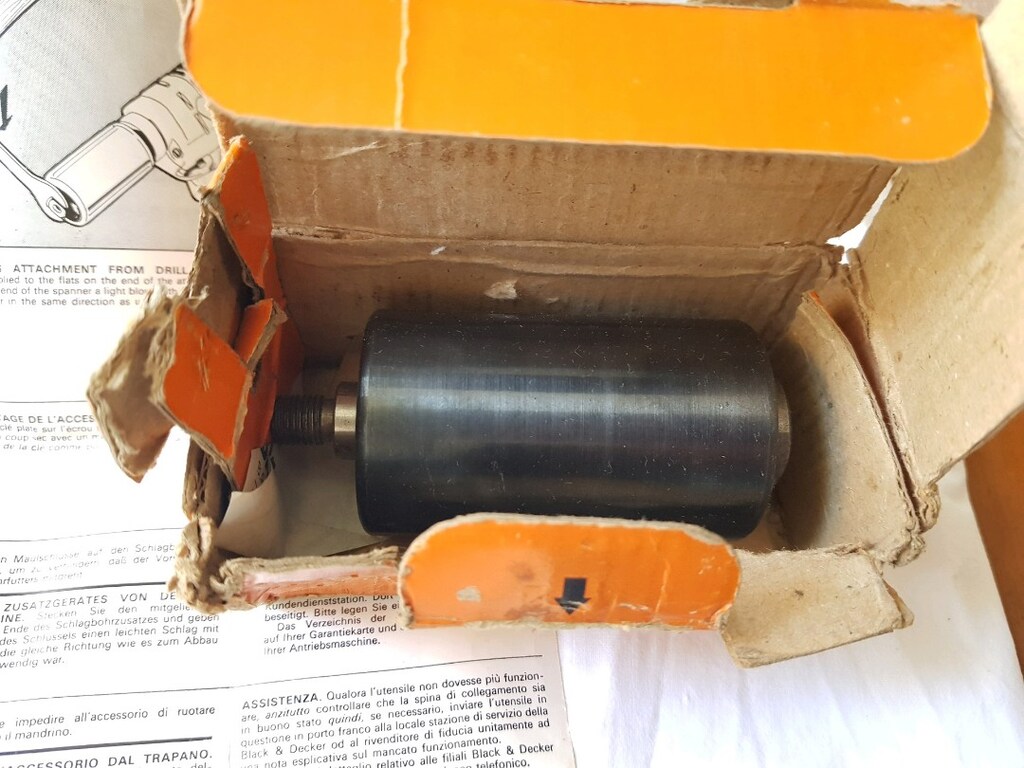 Black &Decker marka matkap aparatı,D968.Kutusu ve kullanma kılavuzu va - 7