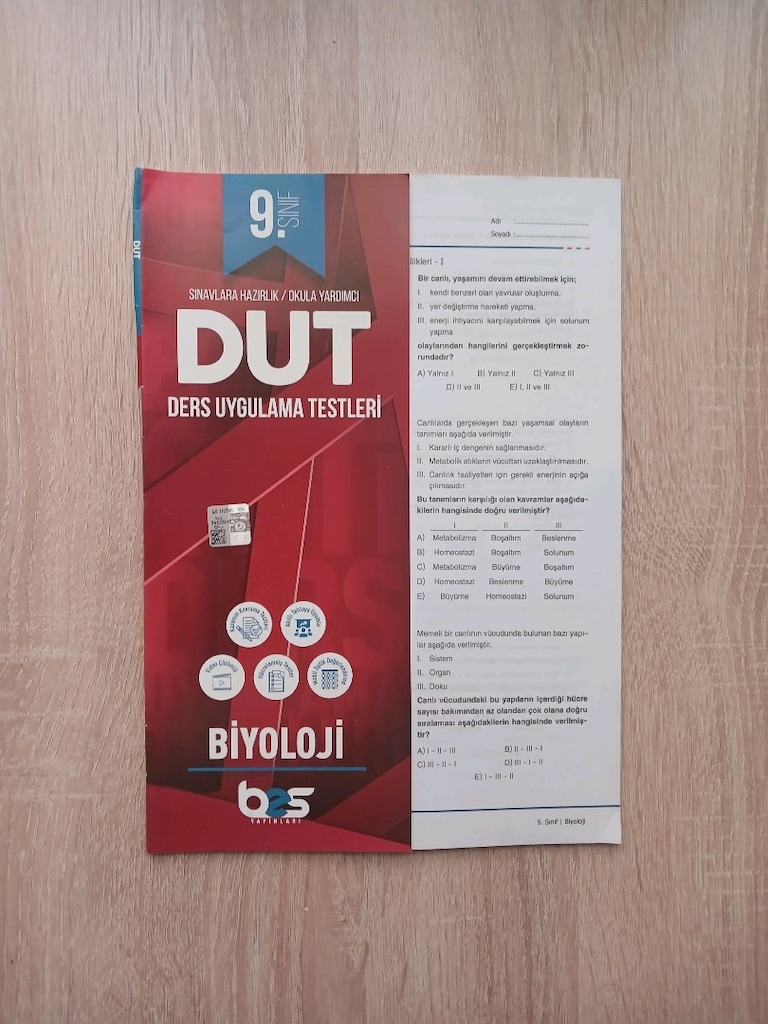 YKS TYT AYT TEST KİTAPLARI - 8