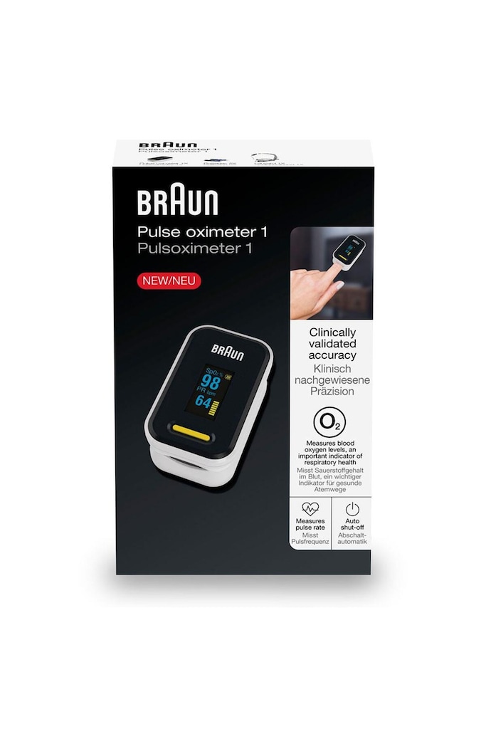 Braun YK-81CEU Pulse Oksimetre Nabız ve Oksijen Ölçer - Sıfır - 2