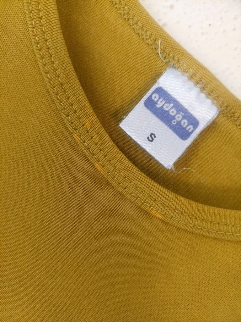 Yazı desenli fiyonk detaylı tshirt bluz - 7