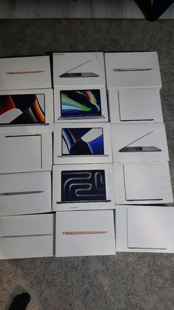 macbook air macbook pro boş kutuları