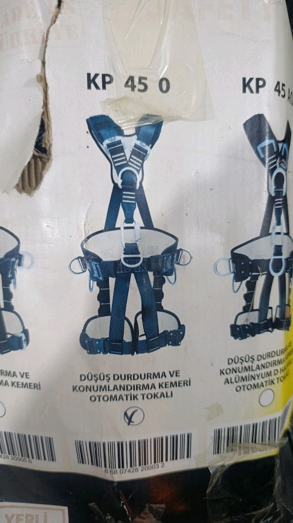 Karam Safety KP 45 O Paraşüt Tipi Emniyet Kemeri (Sıfır / Otomatik Tok - 3