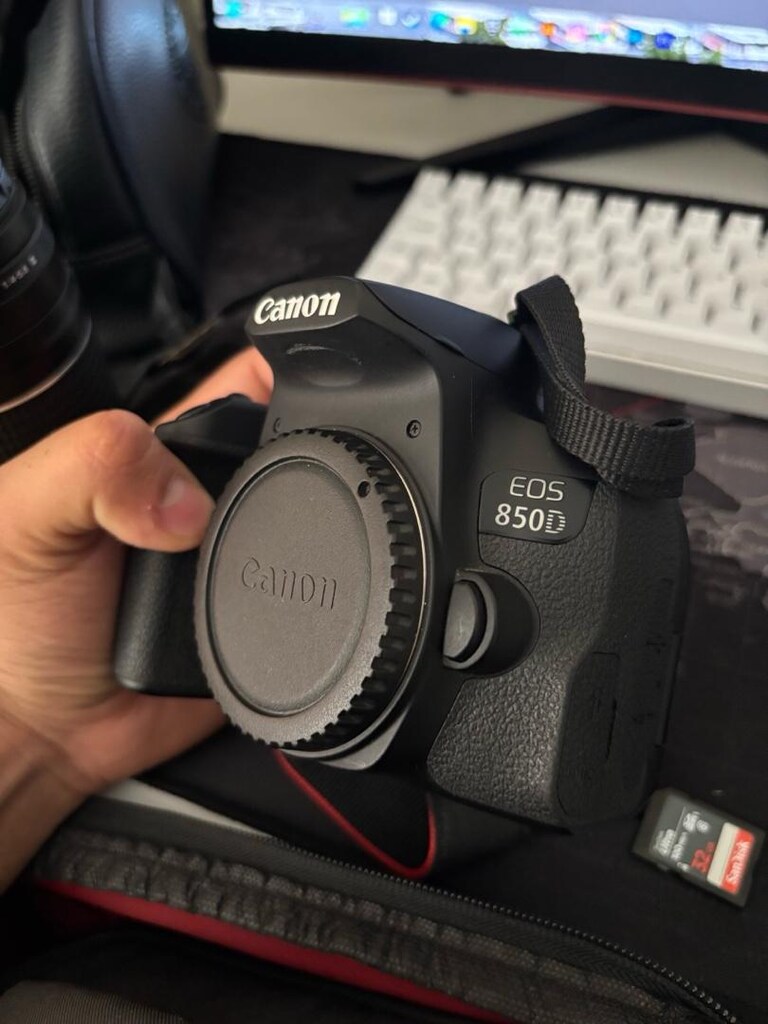Canon EOS 850D | 18-55mm + 75-300mm Çift Lens + Çanta - 3