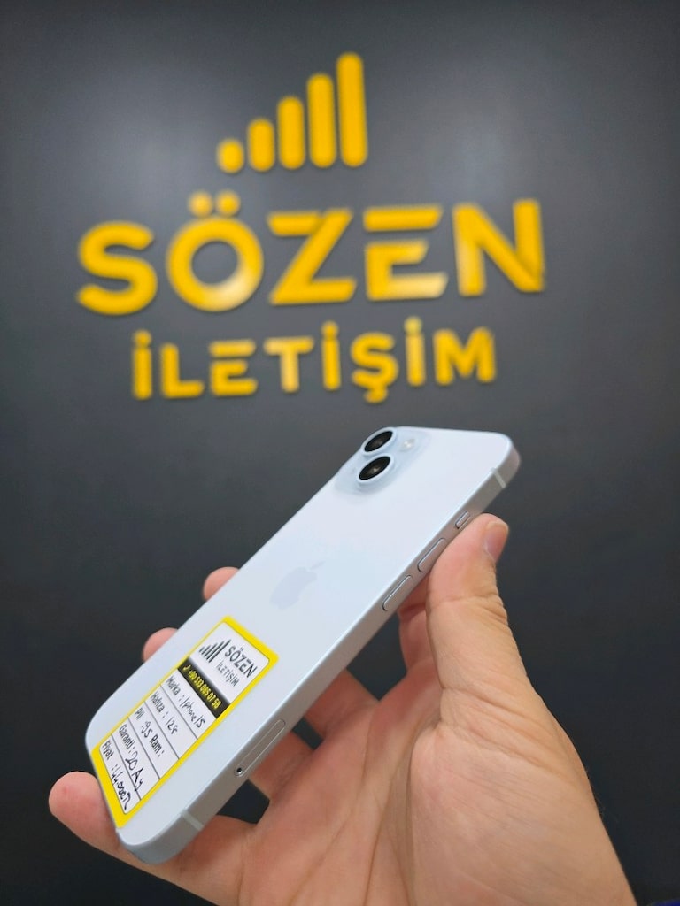 SÖZEN İLETİŞİM İPHONE 15 128GB PİL 95 20AY GARANTİLİ - 2