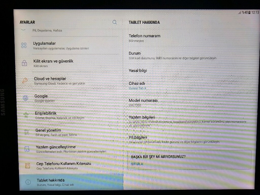 Samsung T-555 LTE sim kartlı A9 - 2