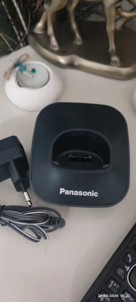 Panasonic Siyah Kablosuz Telefon - 4
