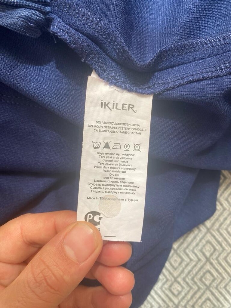 Lacivert Dantel Detaylı Midi Elbise - 3