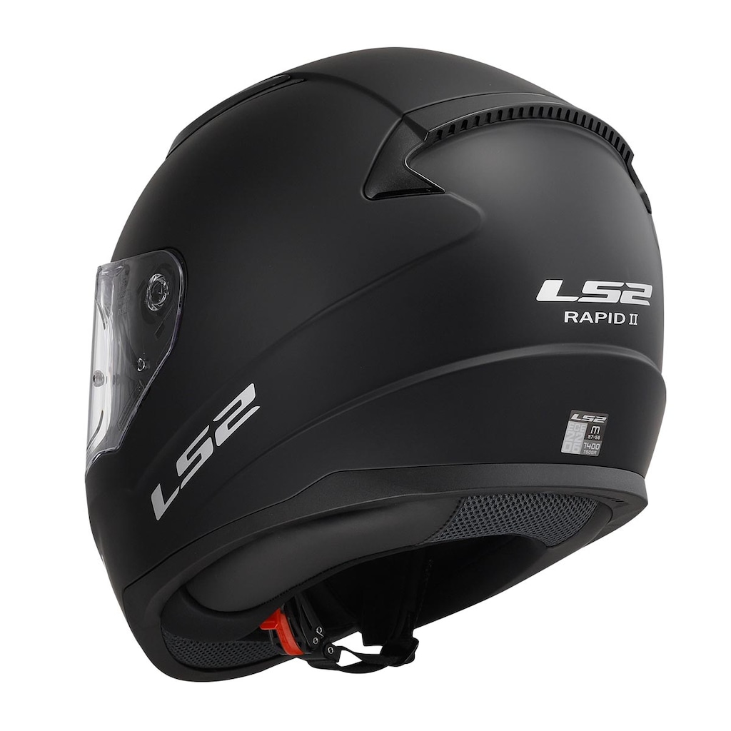 LS2 RAPID 2 MAT SİYAH KASK - 2