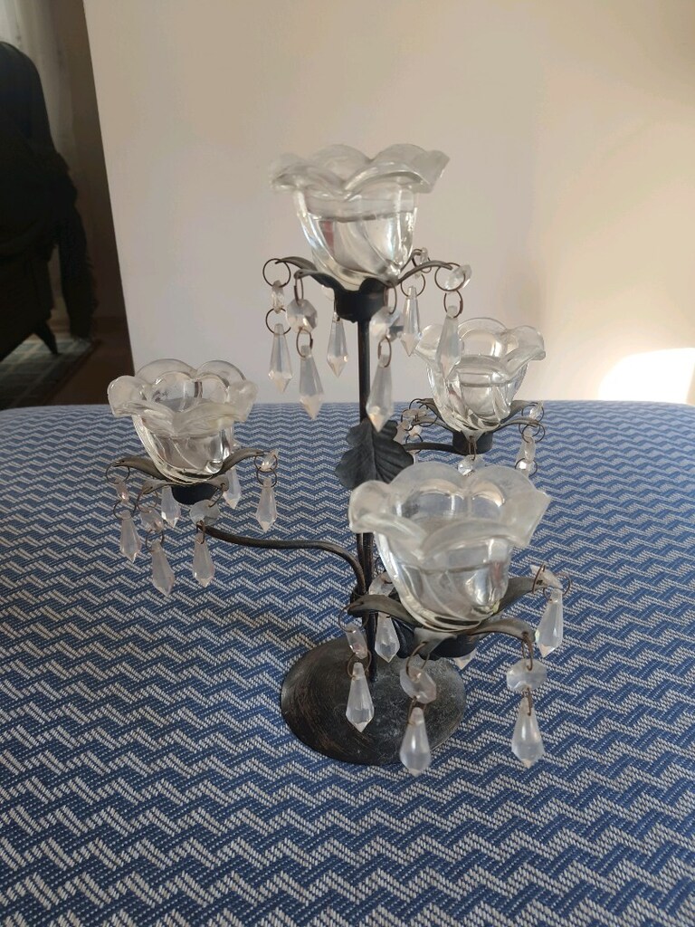 Şamdan mumluk vintage - 6