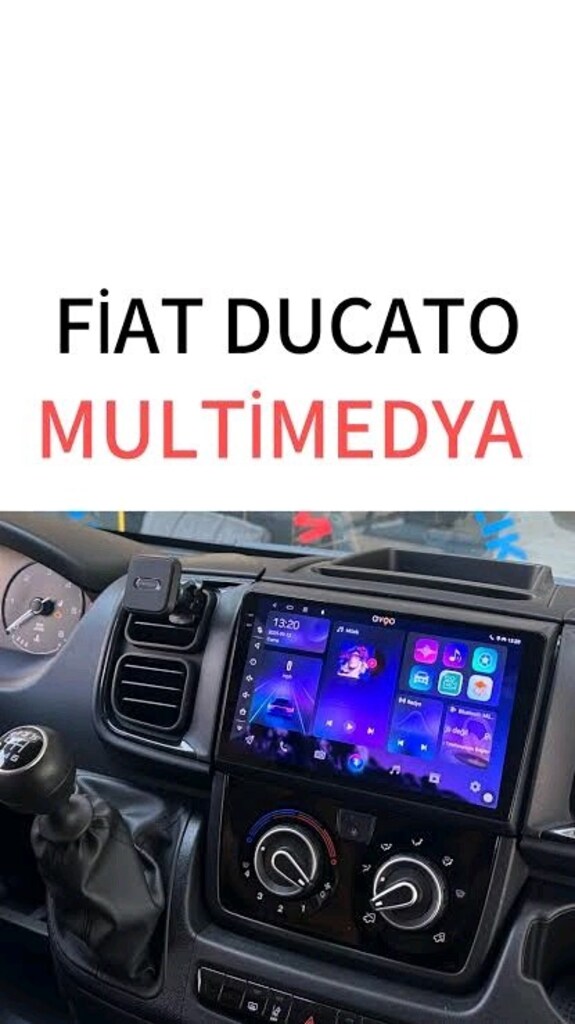RAVX MULTİMEDYA FİAT DUCATO CARPLAY KAMERA HEDİYE 4GB REM TEYP - 2