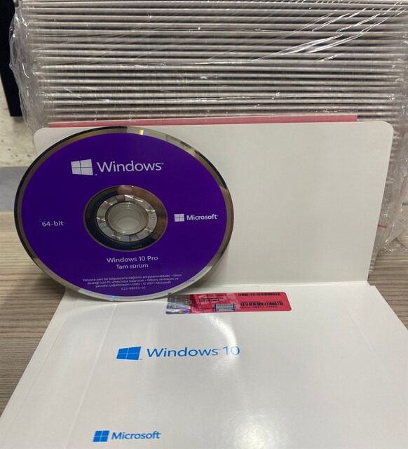 WINDOWS 10 - KURULUM DVD - FORMAT