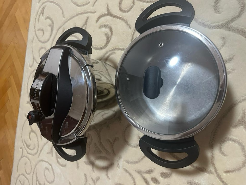 düdüklü tencere ikili seti 6l+4l - 6