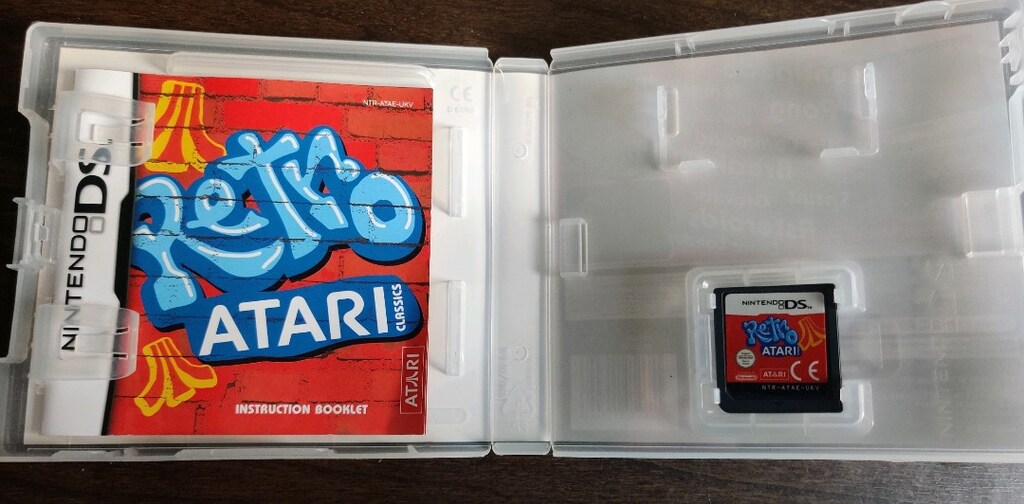 Retro Atari Klasikleri - Nintendo DS - oyun, kitapçık ve kutu. - 3