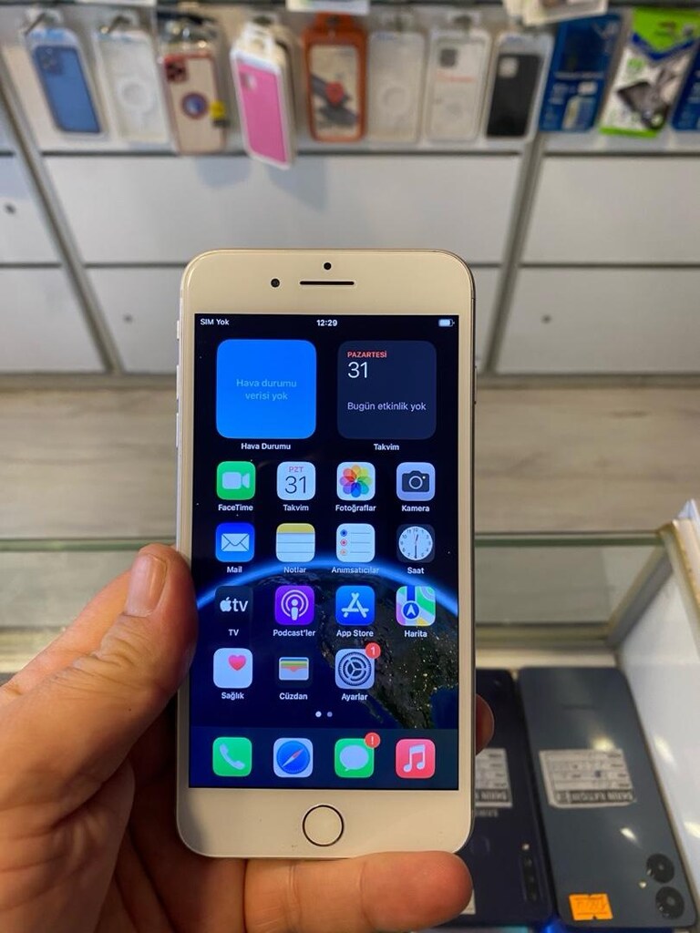 İPhone 8 plus pil 100 gb 64 temiz cihaz yurt dışı kapanan cihazlarla e - 5