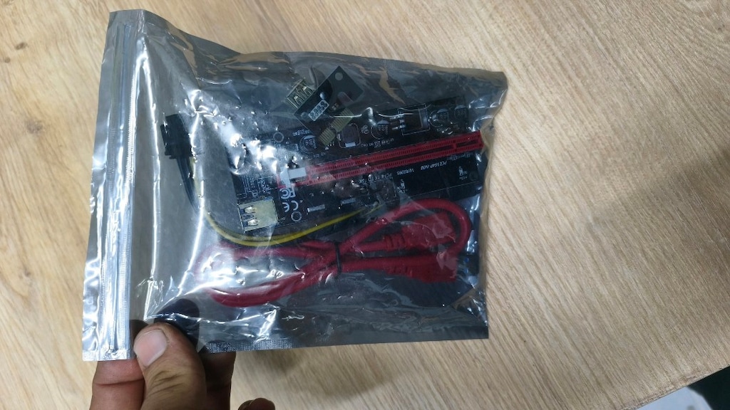 PCI-E Riser Kartı Ver009S (1x to 16x) Ekran Kartı Uzatma Kablosu & Ada - 13