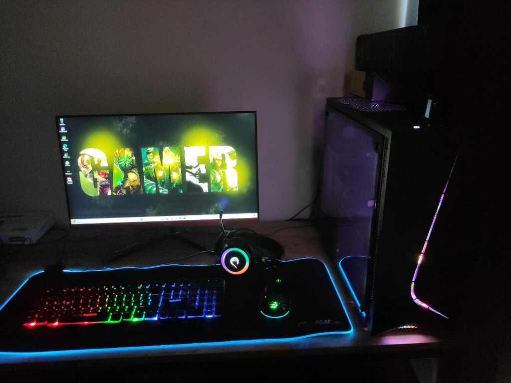 FULL SET 144 HZ GAMİNG BİLGİSAYAR SETİ HER ŞEY DAHİL EFSANE BİLGİSAYAR - 8