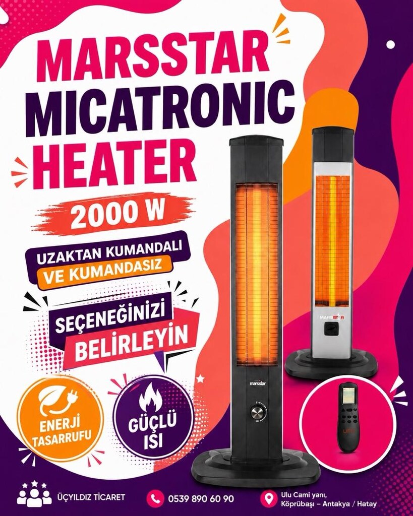 TOPTAN ALIMA ÖZEL ELEKTRİKLİ SOBA ÇEŞİTLERİ sıfır elektrikli 9 TAKSİT