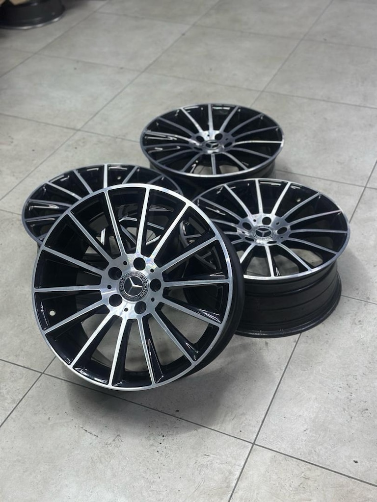 18 inç 5x112 Mercedes jant takımı ön arka set - 2