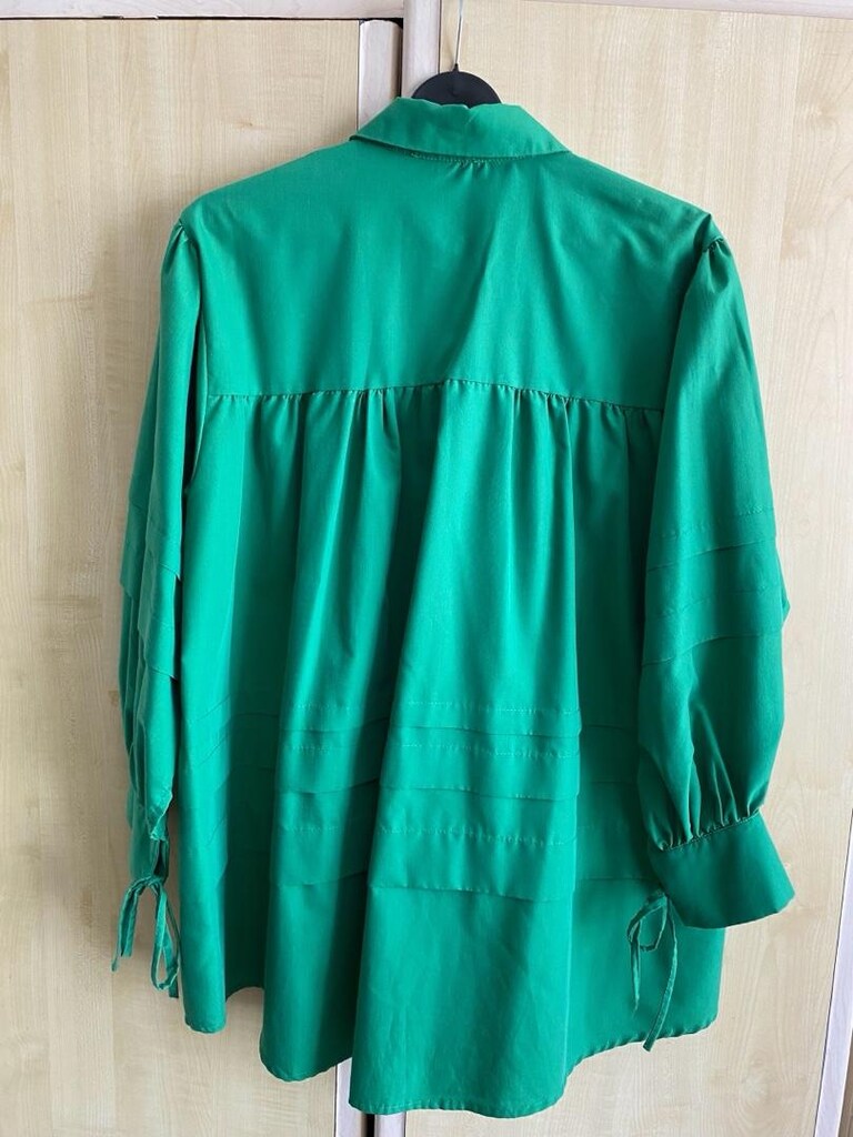 Benetton yeşili gömlek - 3