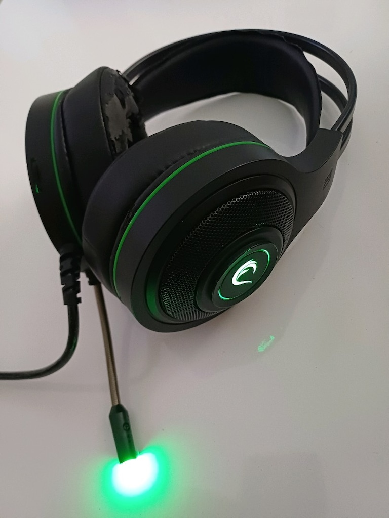 Rampage Favory 7.1 USB Surround Oyuncu Kulaklığı (Işıklı) - 2