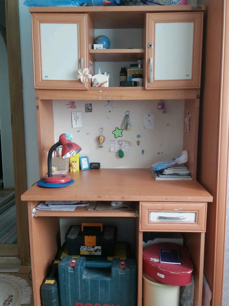 çalışma masası ve elbise dolabı - 5