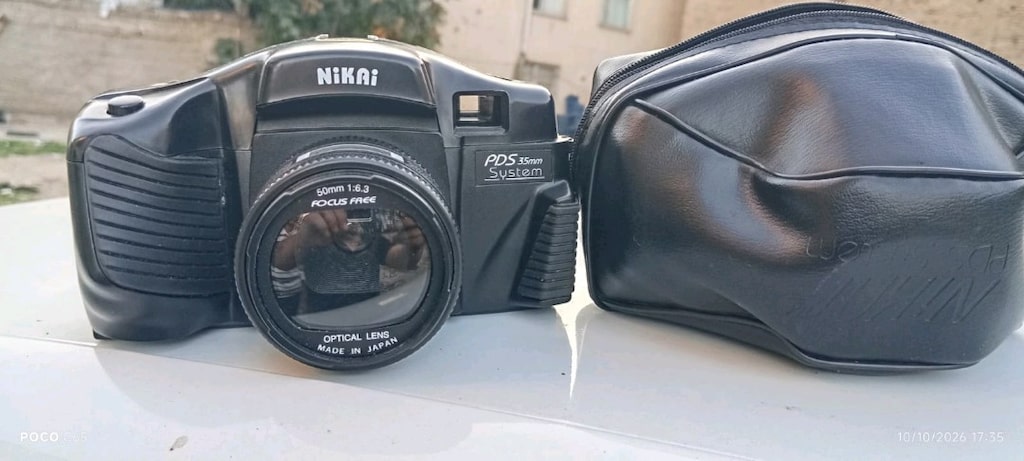 Nikai PDS 35mm Analog Film Kamerası + Orijinal Çantası (Temiz / Koleks - 5