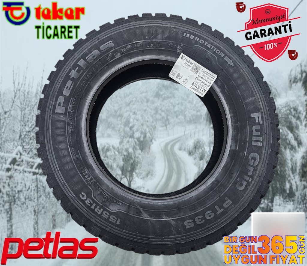 155 13 PETLAS PT935 #KIŞ LASTİK # TEKER TİCARET - 2