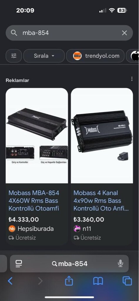 Mobas mba 854 oto amfi - 4