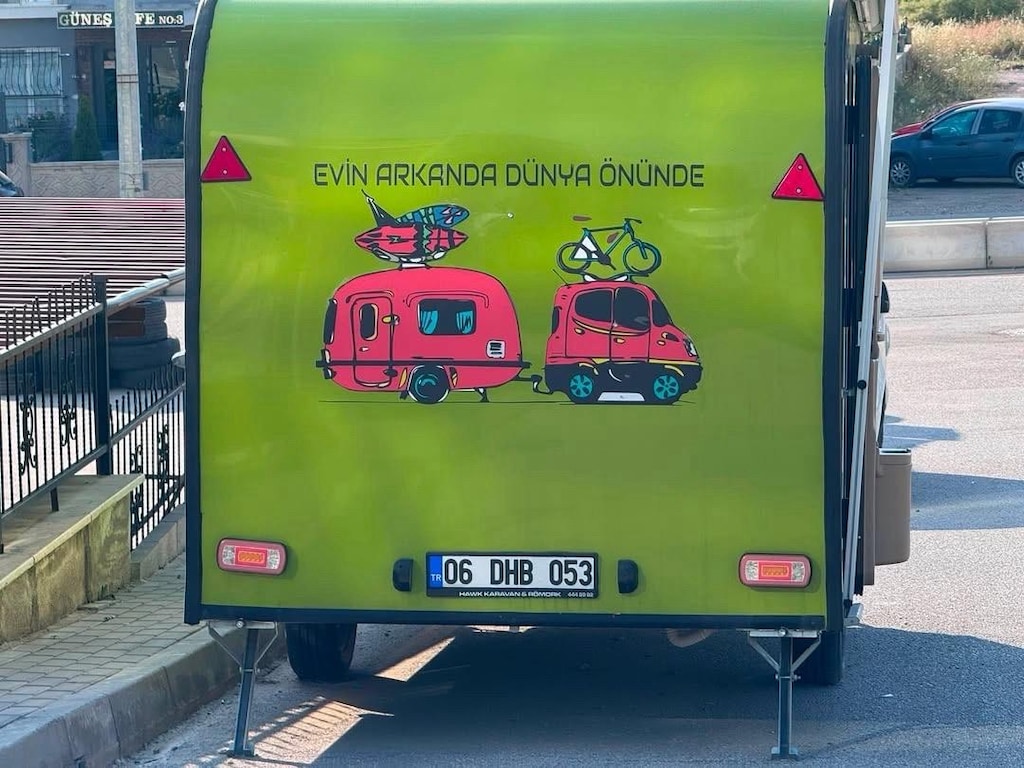 Çekme Karavan Eksiksiz Sıfırdan Farksız Sahibinden Satılık - 13