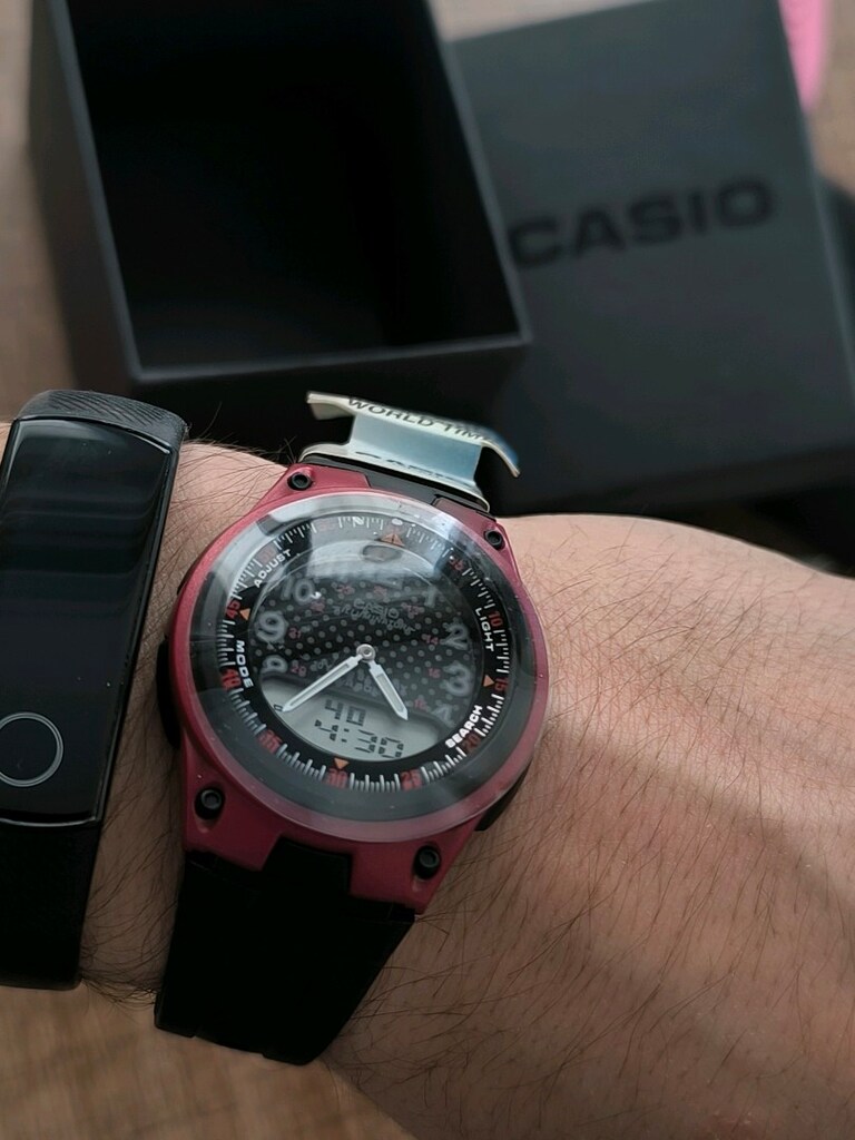 Casio Orjinal Hem Analog Hem Dijital Spor Kol Saati - 2