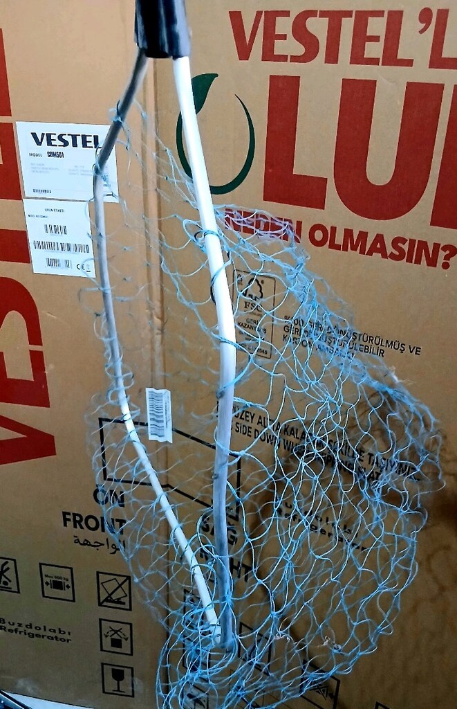 Balık av kepçesi kısa sap - 3