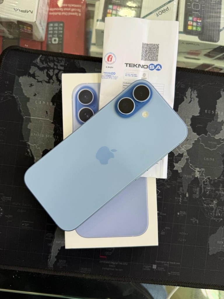 İPHONE 17 256 GB TR CİHAZI SİS MAVİ 10 GÜNLÜK