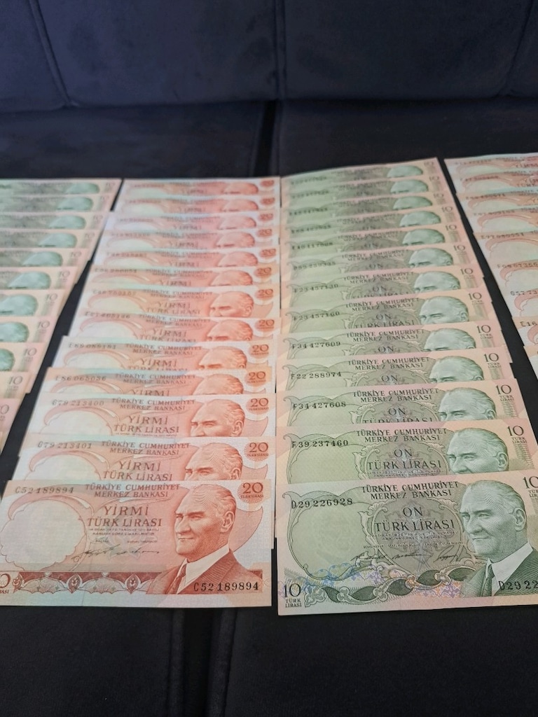 Koleksiyonluk Eski 6. Emisyon Paralarımız Toplam 100 Adet kaçmaz - 5